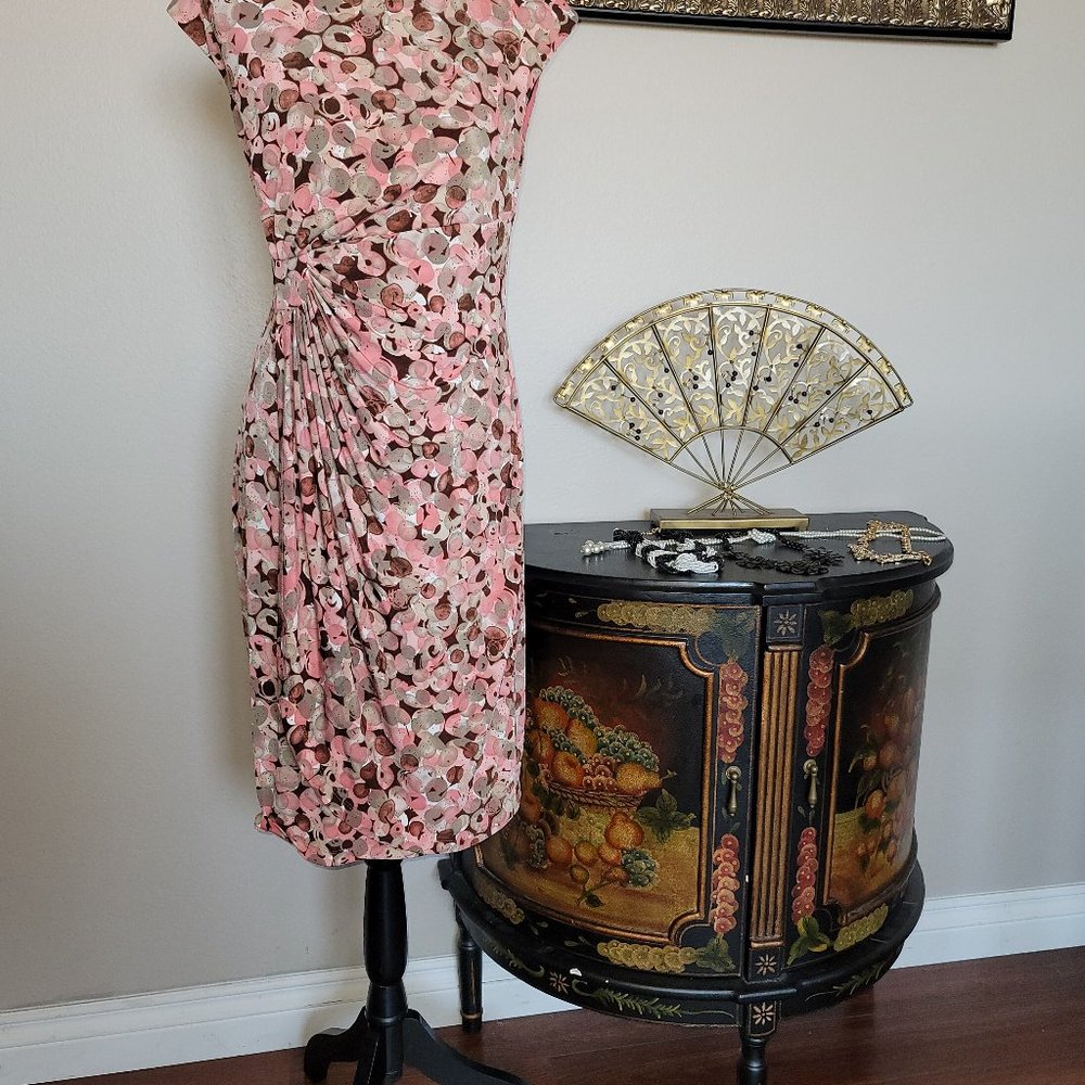 Pink Floral Dress